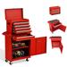 5-Drawer Rolling Tool Chest Removable Tool Storage with Sliding Drawers High Capacity Tool Box with Wheels Keyed Locking System Toolbox Organizer