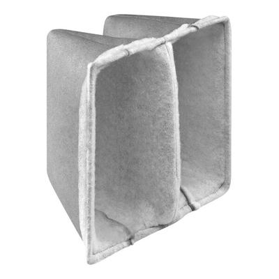 Koch Filter SprayStop HC Duo-Pak 16" x 25" x 15" MERV-7 High-Capacity 2-Pocket Paint Arrestor Filter 104-501-004 - 10/Case