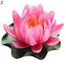 Yoone Lotus-shaped Ceramic Censer 3D Handcrafted Artistic Flower Incense Stick Holder Desktop Decoration