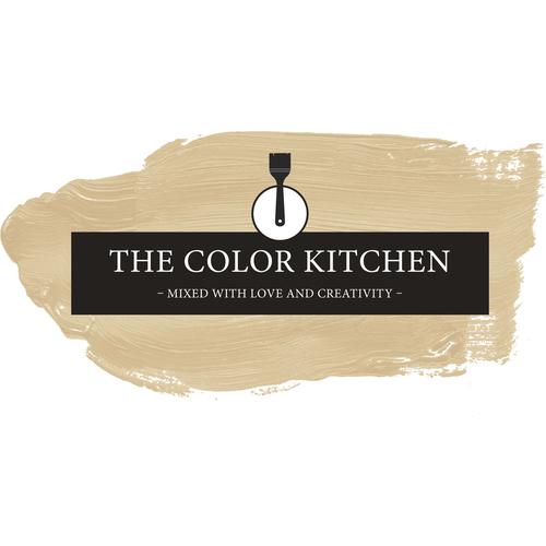 „A.S. CRÉATION Wand- und Deckenfarbe „“Seidenmatt Innenfarbe THE COLOR KITCHEN““ Farben für Wohnzimmer Schlafzimmer Flur Küche, versch. Beigetöne Gr. 2,5 l, beige (tck6003 asthetic artichoke) Wandfarbe bunt“