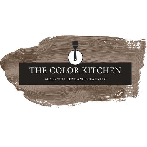 „A.S. CRÉATION Wand- und Deckenfarbe „“Seidenmatt Innenfarbe THE COLOR KITCHEN““ Farben für Wohnzimmer Schlafzimmer Flur Küche, versch. Brauntöne Gr. 2,5 l, braun (tck6013 rosy rosine) Wandfarbe bunt“