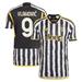 Men's adidas Dušan Vlahović Black Juventus 2023/24 Home Replica Player Jersey