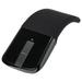 Portable Wireless Arc Mouse with USB Nano Receiver Folding Optical Mouse for Laptop Notebook PC Computer