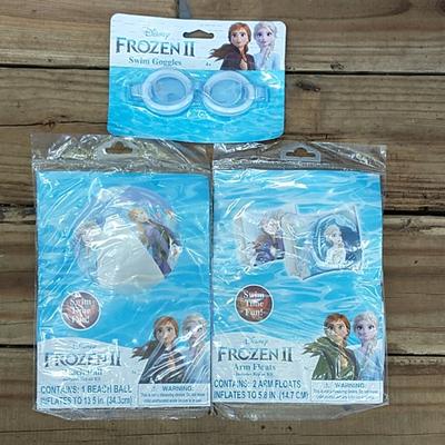 Disney Swim | Frozen 2 Three Piece Pool/ Swim Bundle | Color: Blue/White | Size: One Size