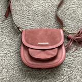 Michael Kors Bags | Michael Kors Dunn Suede Cross Body Saddle Bag With Adjustable Strap -Cinnamon | Color: Pink | Size: Medium