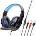 Windows 10 Compatible Headsets Gaming Headset USB+3.5mmOver-Ear Stereo Gaming Headphone Microphone For N-Switch ???3??