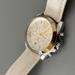 Michael Kors Accessories | Michael Kors Women’s Watch (Gold Chrono With White Leather Strap) | Color: Gold/White | Size: Os