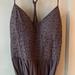 American Eagle Outfitters Dresses | American Eagle Summer Cotton Dress Size M | Color: Gray/Purple | Size: M