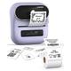 Phomemo M220 Label Printer, Bluetooth Thermal Label Maker Machine for Barcode, Address, Home, Mailing, Small Business,Clothing, Portable Wireless Label Printer, Purple