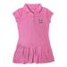 Girls Toddler Garb Pink Mississippi State Bulldogs Caroline Cap Sleeve Polo Dress