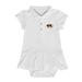 Girls Infant Garb White Missouri Tigers Caroline Cap Sleeve Polo Dress