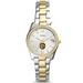 Women's Fossil Silver/Gold Colorado College Tigers Scarlette Mini Two-Tone Stainless Steel Watch