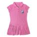 Girls Toddler Garb Pink Drake Bulldogs Caroline Cap Sleeve Polo Dress