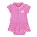 Girls Infant Garb Pink Ohio Bobcats Caroline Cap Sleeve Polo Dress