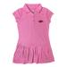 Girls Toddler Garb Pink Arkansas Razorbacks Caroline Cap Sleeve Polo Dress