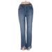 Black Label by C'est Toi Jeans - Mid/Reg Rise Boot Cut Boot Cut: Blue Bottoms - Women's Size 3 - Medium Wash