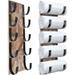 Autumn Alley Wall Mounted Towel Rack Wood in Brown | 30 H x 8 W x 6 D in | Wayfair TRK002WD