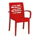 Grosfillex Expert Grosfillex Essenza Stackable Plastic/Resin/Plastic/Acrylic/ in Red | 35 H x 21 W x 20 D in | Outdoor Furniture | Wayfair US118414