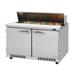 Turbo Air PST-48-FB-N 48 1/4" Sandwich/Salad Prep Table w/ Refrigerated Base, 115v, Stainless Steel