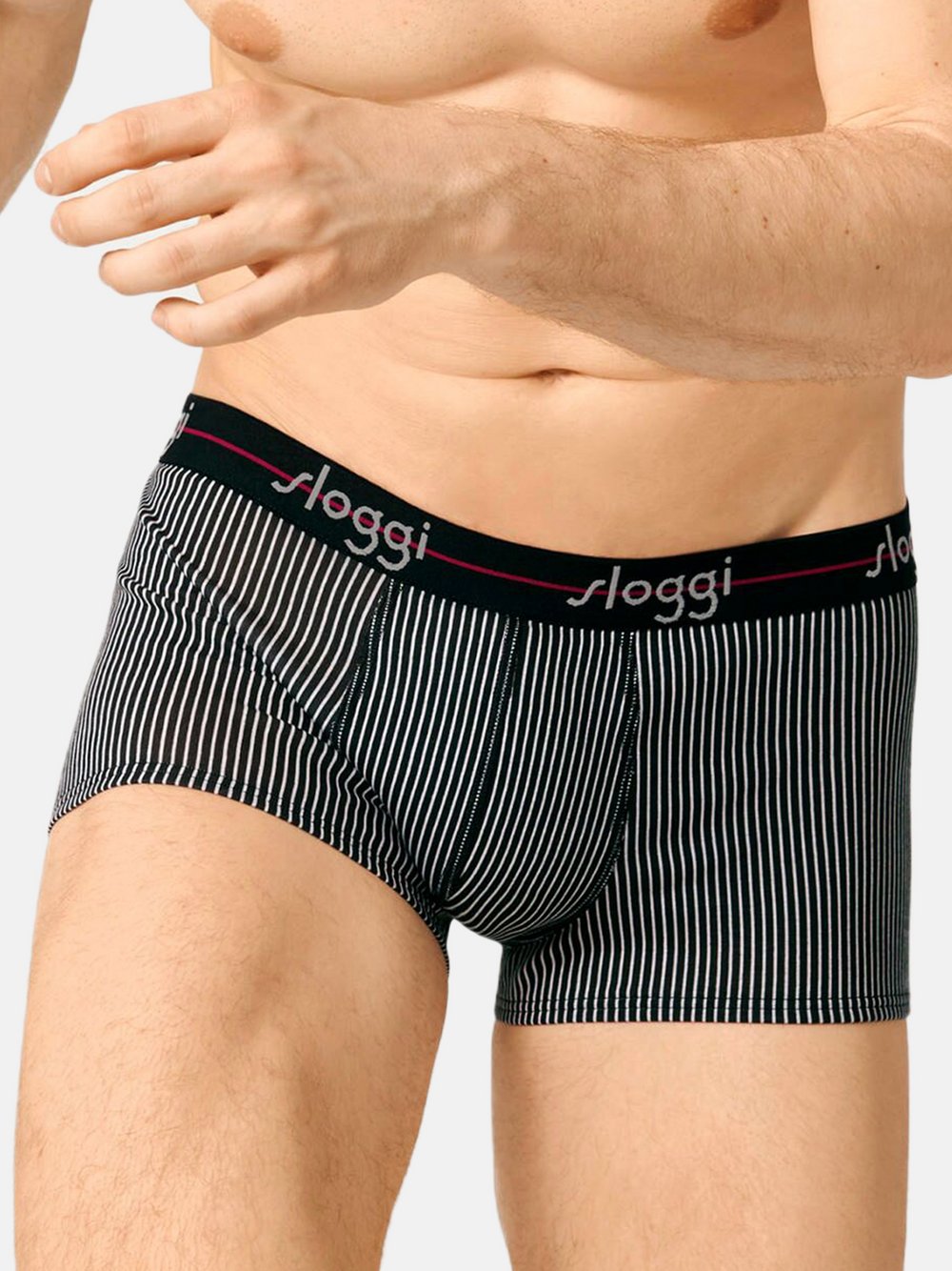 sloggi Retro Short Herren schwarz, M Image