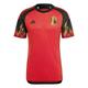 adidas Belgium Home Authentic Shirt 2022/2023 Mens - Red