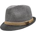 CHILLOUTS Herren Sendai Hat Trilby, Grau, L-XL EU