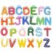 CNKOO 26Pcs Magnets Fridge Letters Wood Magnetic Refrigerator ABC Alphabet Cute Spelling Learning Game Toys for Kids Baby Girls Boys Toddler Preschool Educational