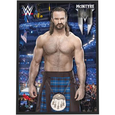 WWE Drew McIntyre Crowd Poster – gerahmt A3 Image