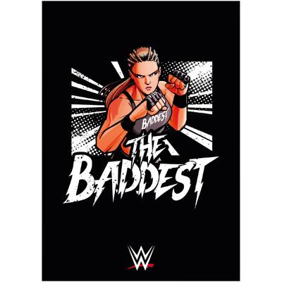WWE Ronda Rousey the Baddest Poster- Ungerahmt A3 Image