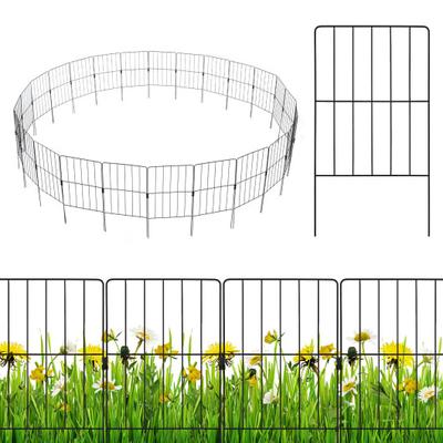 Costway 25 Pack Rustproof Decorative Garden Fence ...