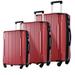 3Pcs Spinner Suitcase Hardshell Luggage Sets with TSA Lock