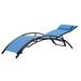 2PCS Set Chaise Lounges Outdoor Lounge Chair Lounger Recliner Chair For Patio Lawn Beach Pool Side Sunbathing