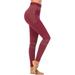 DODOING Women Yoga Leggings Fitness Pants Gym Fitness Sports Comfy Trousers Butt Lifting Tummy Control Compression Sportswear Casual Jogging Pants Black/ Rose/ Teal/ Navy