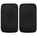 2 Pcs Car Armrest Covers Anti-skid Vehicle Center Console Pads Car Console Pads