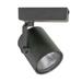 H2L516L3080-SP-B-Jesco Lighting-H1 - 9.75 Inch 49W 1 LED H 18 Narrow Large Track Head-Black Finish