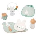 Puppen Accessoires-Set JANOD "Puppenbaby-Set - Zen" Puppenausstattungen bunt Kinder Puppenzubehör