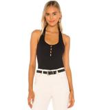 Free People Tops | Free People Intimately Hang Out Cami T-Back Tank Top | Color: Black | Size: Xs