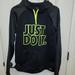 Nike Shirts | Nike Hooded Sweatshirt, Size Large | Color: Black/Yellow | Size: L