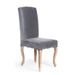 Accent Chair - Park Hill Upholstered Accent Chair Velvet, Wood in Blue/Brown/White | 44 H x 20 W x 20 D in | Wayfair EFS06071