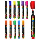 Uxcell Dry Erase Marker Pens 12 Colors Ink Medium Point Low Odor Whiteboard for Office 1 Set