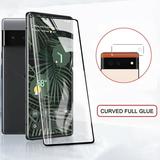[1+1 Pack] Compatible With Google Google Pixel 7 Pro Screen Protector 9H Tempered Glass 3D Arc Hd Transparent Anti-Scratch Suitable For Google Google Pixel 7 Pro 5G Glass Screen Protector