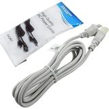 HQRP 10ft AC Power Cord Compatible with Sony KDL-52XBR9 KDL-52Z5100 KDL-55EX500 KDL-55EX501 HDTV TV LCD LED Plasma Mains Cable