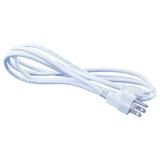 OMNIHIL (8FT) AC Power Cord for Yamaha MOTIF XF8 MOTIF XF7 MOTIF XF6 MOTIF XF6 WH MOTIF XF7 WH MOTIF XF8 WH - White