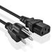 OMNIHIL AC Power Cord for Dell UltraSharp U2715H 27-Inch Screen LED-Lit Monitor