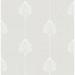 Seabrook Designs Rudyard Striped Damask Unpasted Wallpaper