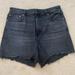 American Eagle Outfitters Shorts | Black American Eagle Cut Off Jean Shorts | Color: Black | Size: 12