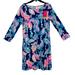 Lilly Pulitzer Dresses | Lilly Pulitzer Going Coastal Marlowe Nwt Goldfish Koi Fish Dress. Size Xs | Color: Blue/Pink | Size: Xs