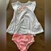 Nike Dresses | Baby Girl Nike Dress White Pink Size 12 Months | Color: Pink/White | Size: 12mb