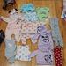 Disney Matching Sets | 14 Piece Disney Bundle Size 3 To 6 Months | Color: Purple/Red/White | Size: 3-6mb