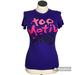 Adidas Tops | Adidas Ultimate Tee Women T-Shirt V-Neck Athletic Top Size S Color Purple | Color: Purple | Size: S